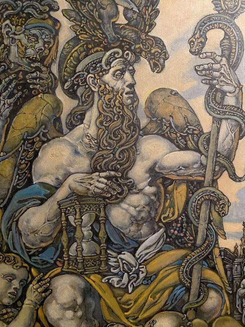 Oil painting Time Litvinov Oleg Arkad'yevich - 6