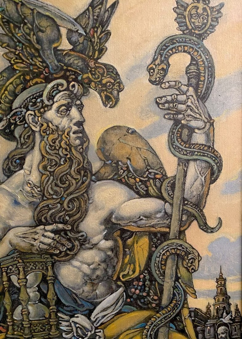 Oil painting Time Litvinov Oleg Arkad'yevich - 8