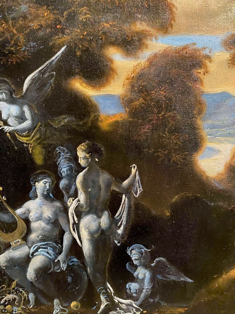 Oil painting On a halt Litvinov Oleg Arkad'yevich - 4