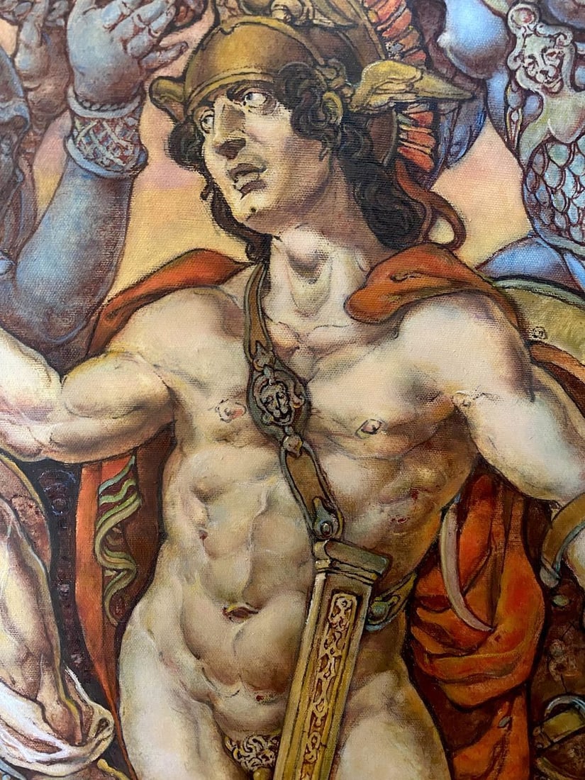 Oil painting Troy Litvinov Oleg Arkad'yevich - 10