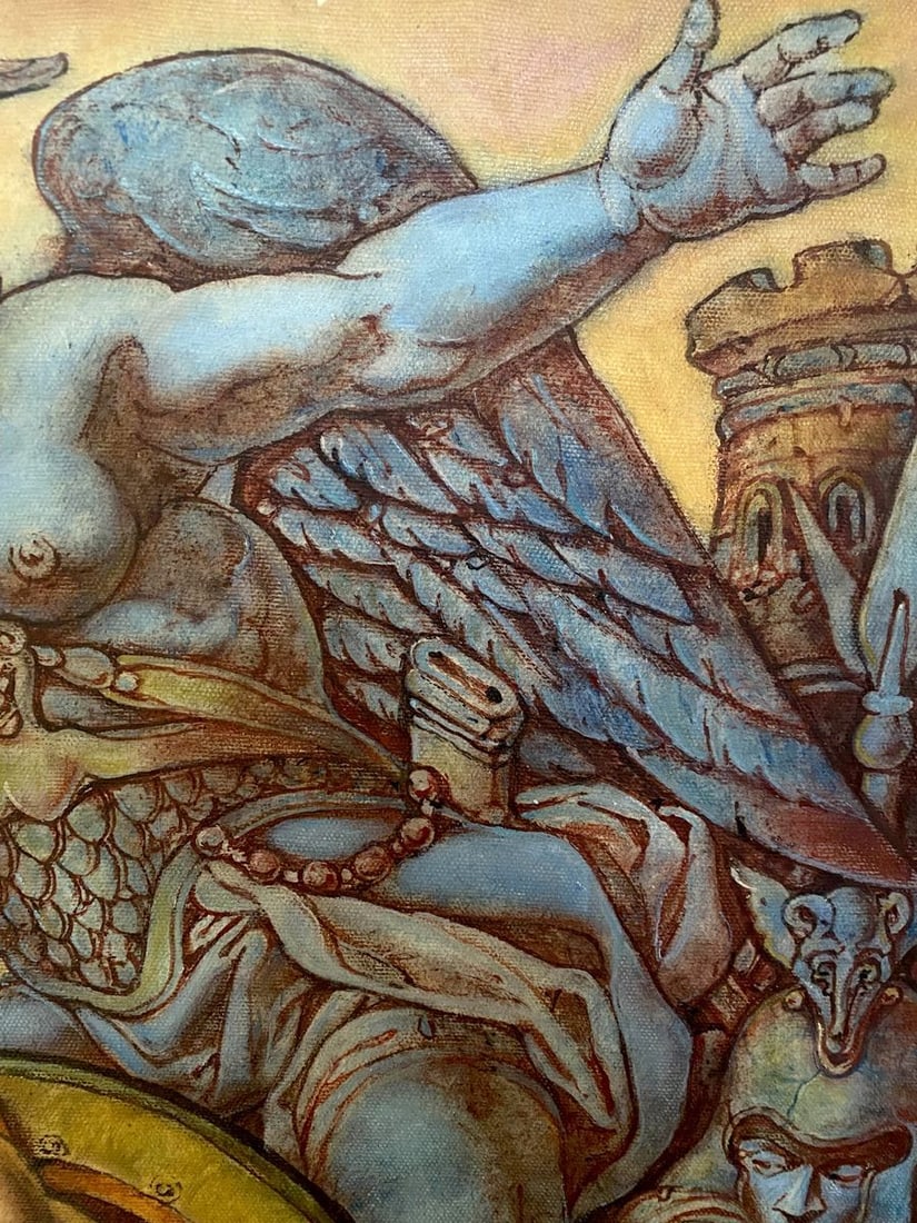 Oil painting Troy Litvinov Oleg Arkad'yevich - 9