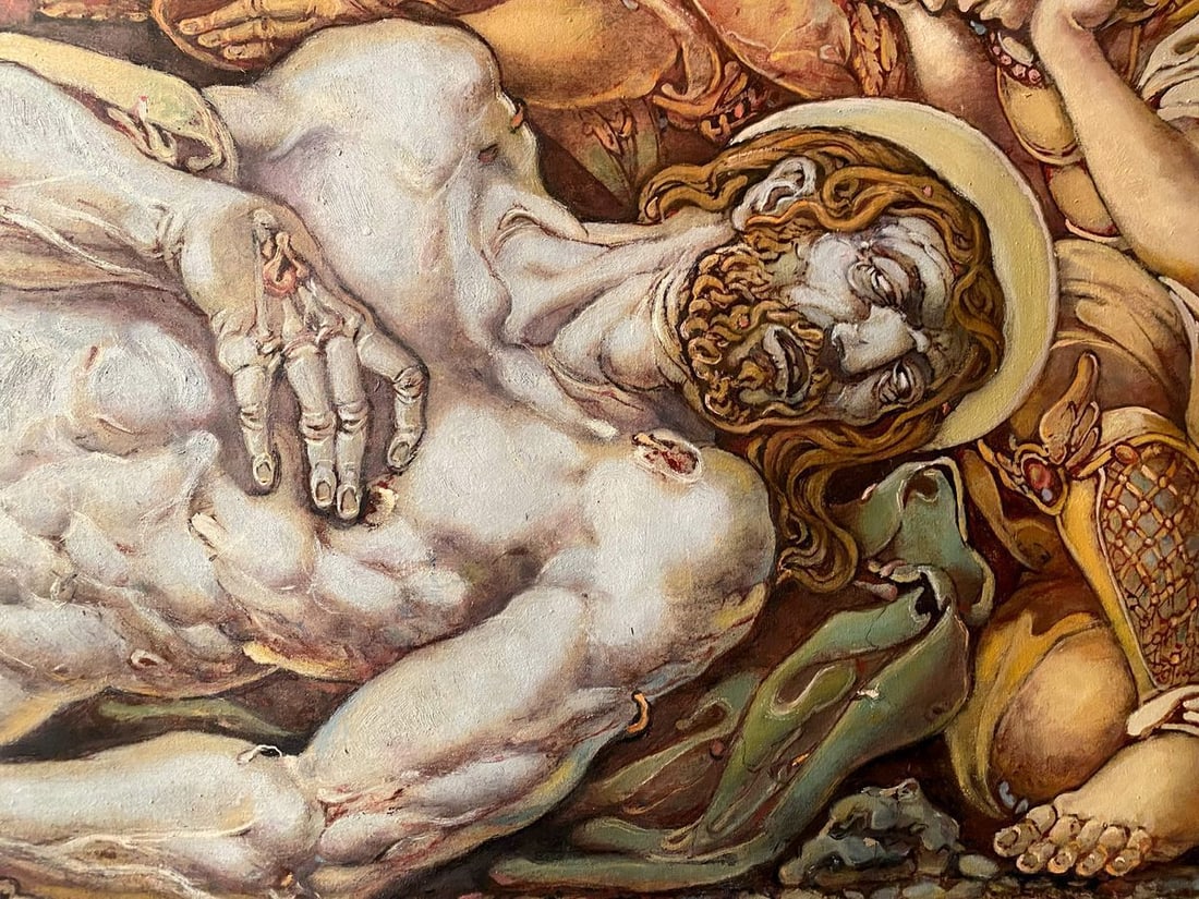 Oil painting Passion of Christ Litvinov Oleg Arkad'yevich - 5