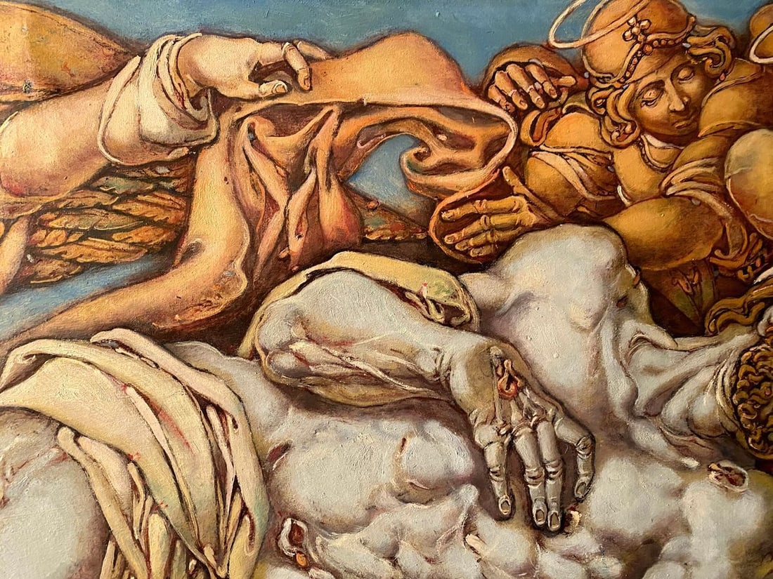 Oil painting Passion of Christ Litvinov Oleg Arkad'yevich - 6