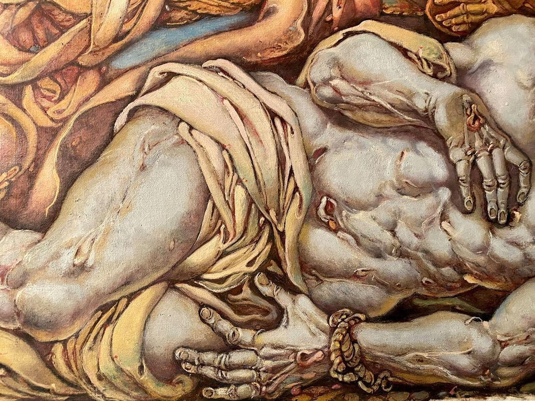 Oil painting Passion of Christ Litvinov Oleg Arkad'yevich - 7