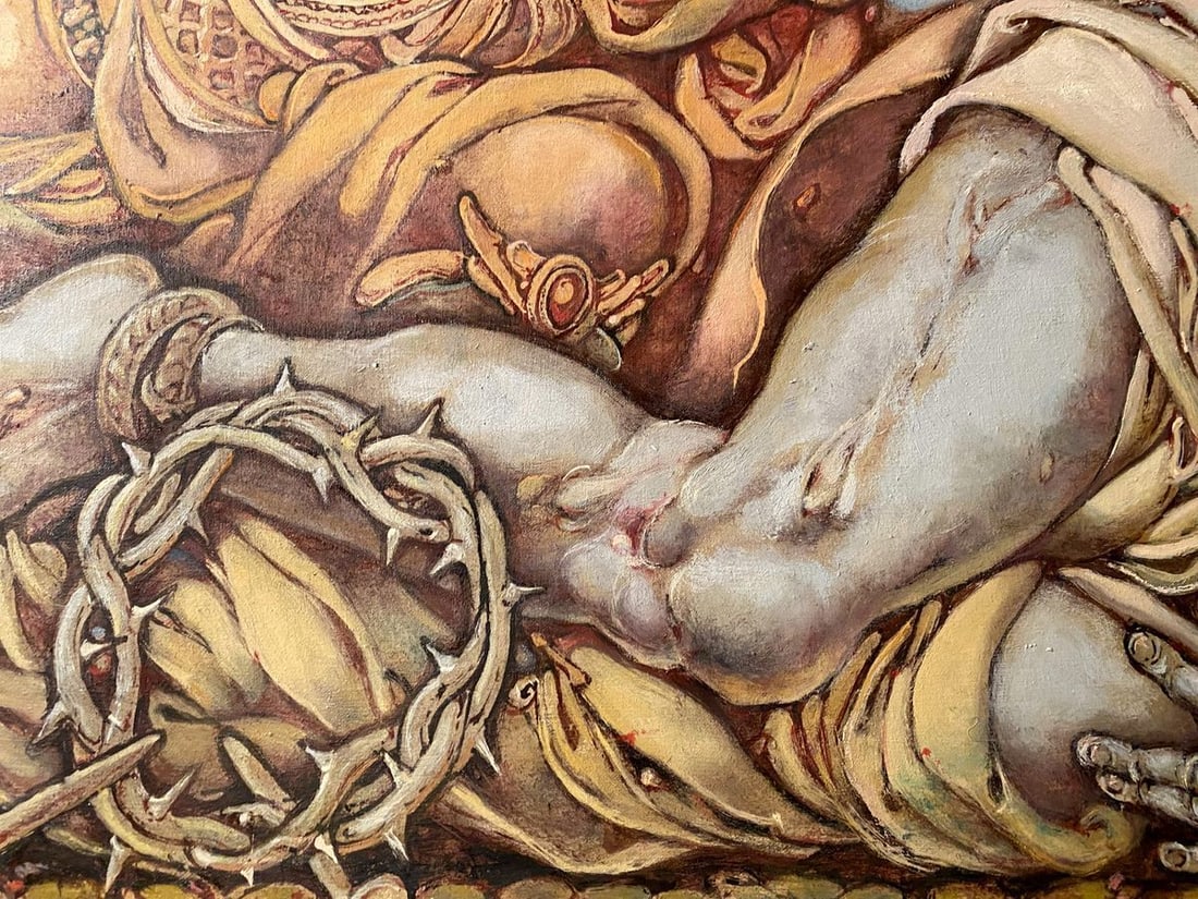 Oil painting Passion of Christ Litvinov Oleg Arkad'yevich - 9