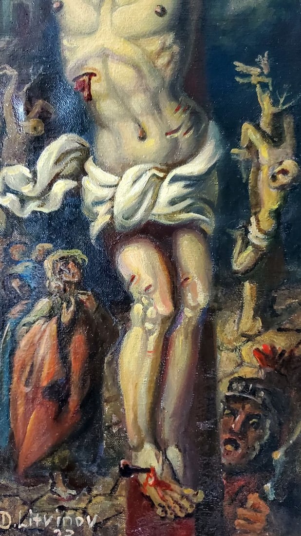 Oil painting Calvary Litvinov Daniil Olegovich - 4