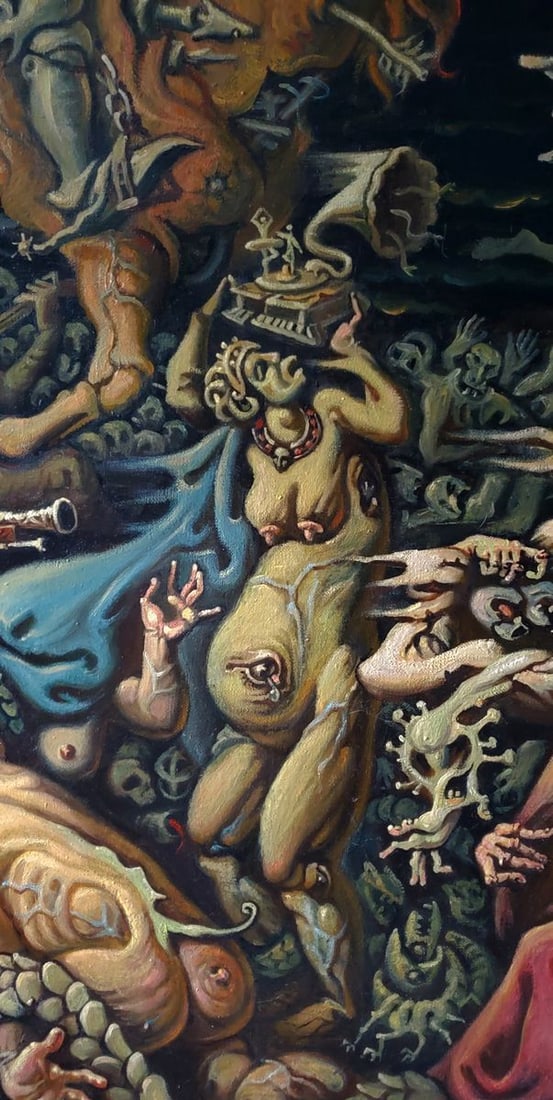 Oil painting Horsemen of the Apocalypse Litvinov Daniil Olegovich - 7