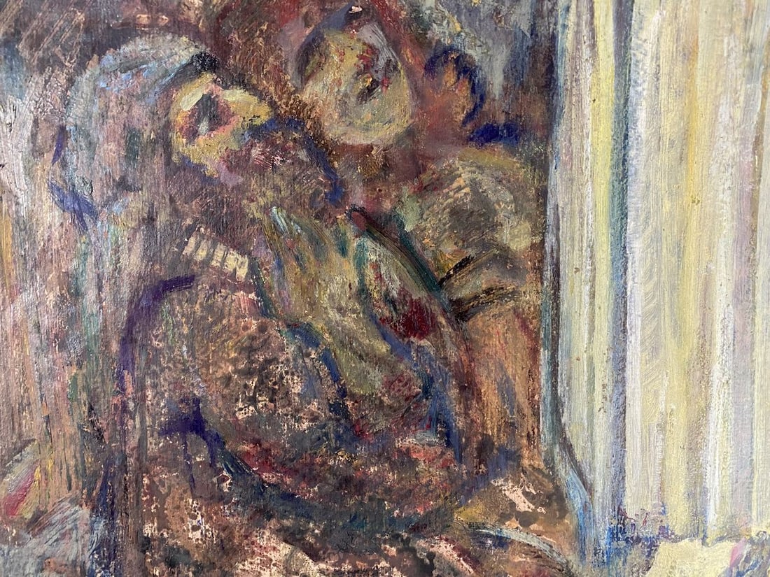 Oil painting Portrait of Jesus Christ Valentin Dmytrovych Khrushch - 6