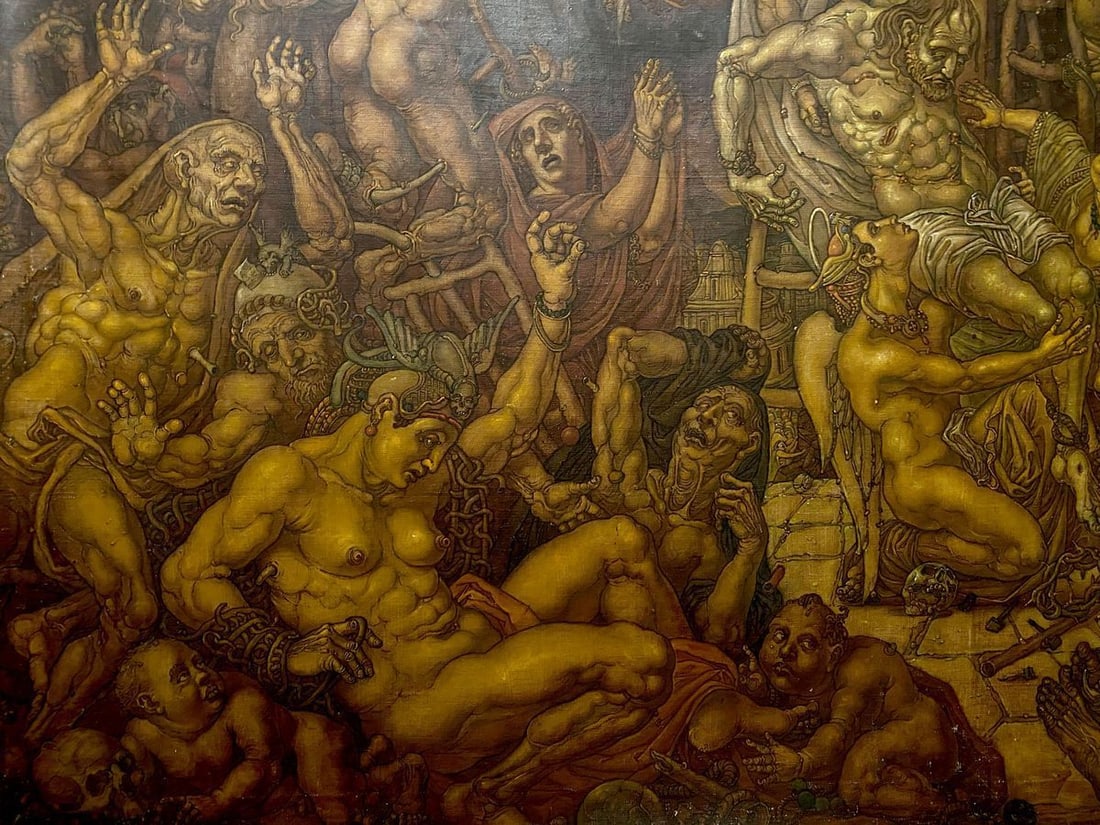 Oil painting Descent from the cross Litvinov Oleg Arkad'yevich - 8