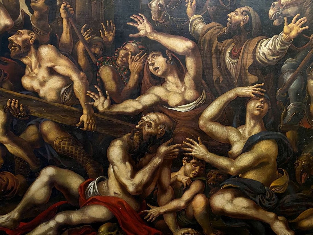 Oil painting Carrying the cross Litvinov Oleg Arkad'yevich - 10