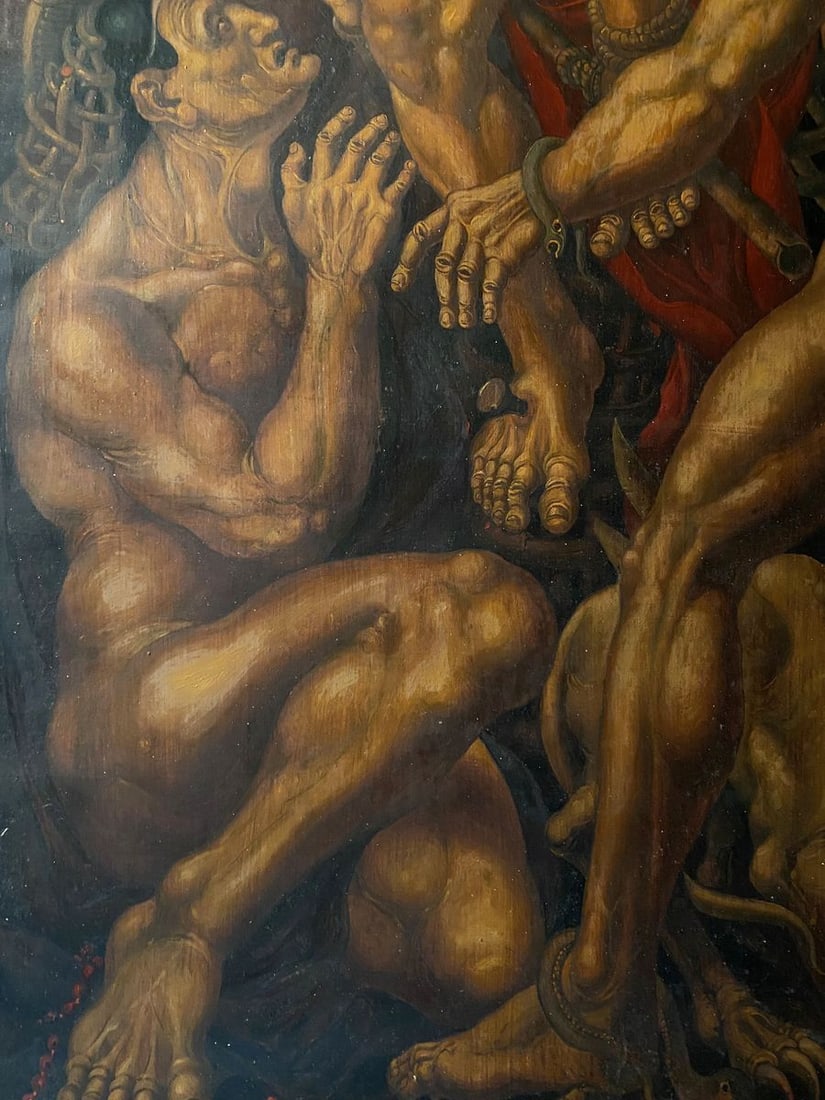 Oil painting Crucifixion of the Apostle Andrew Litvinov Oleg Arkad'yevich - 4