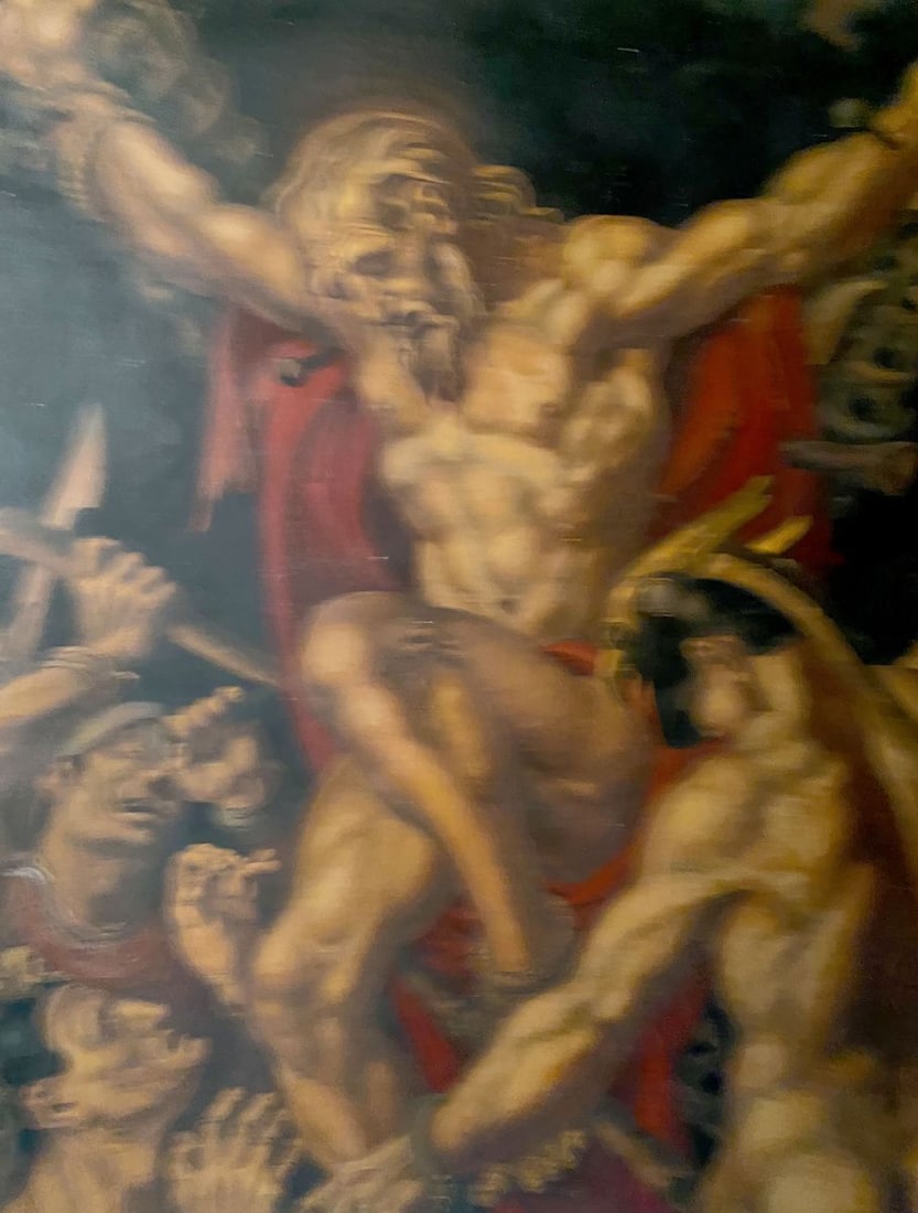 Oil painting Crucifixion of the Apostle Andrew Litvinov Oleg Arkad'yevich - 8