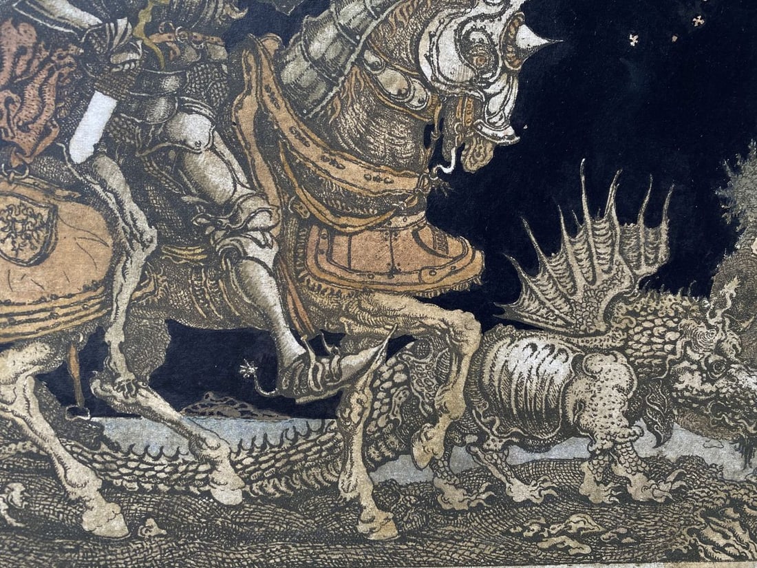 Watercolor, mascara, painting Treasure Island Litvinov Oleg Arkad'yevich - 5