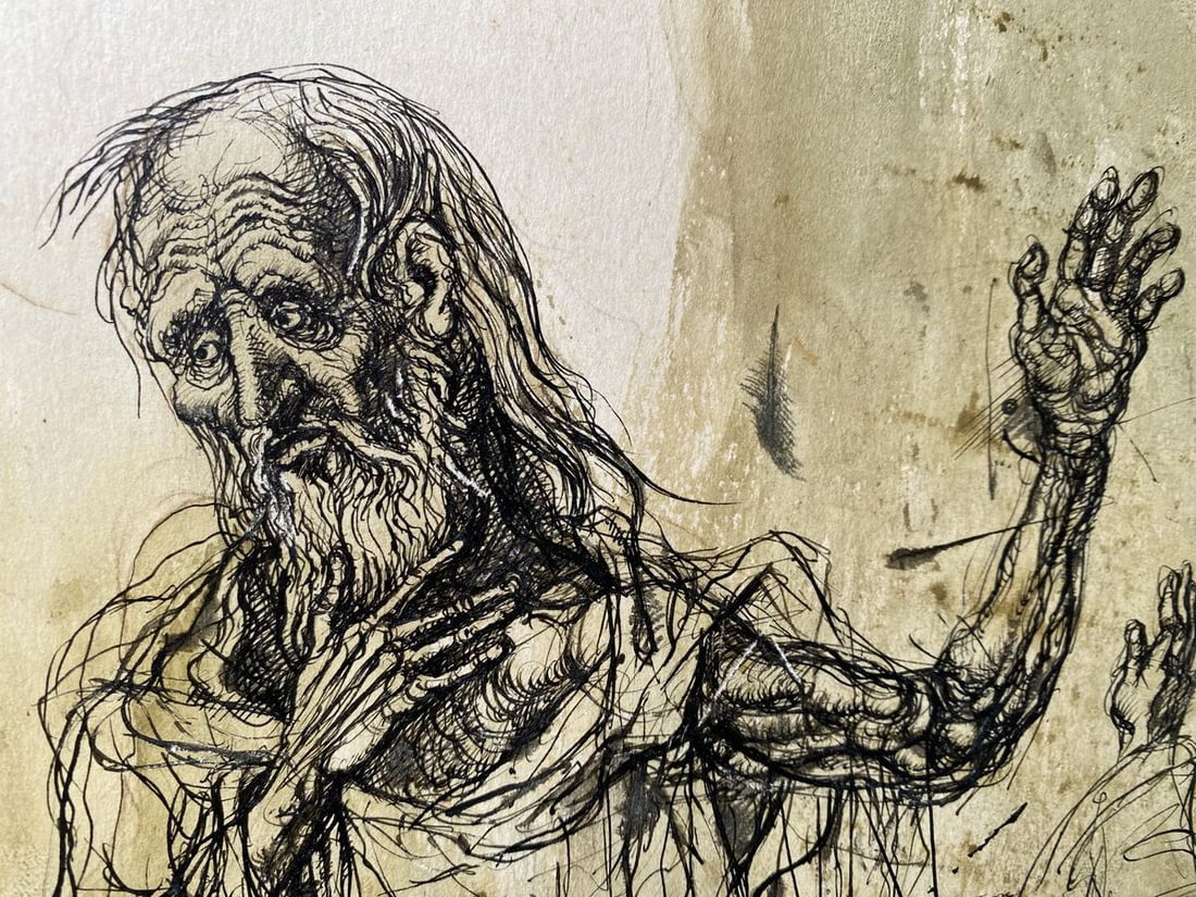 Watercolor, mascara, painting The time has come Litvinov Oleg Arkad'yevich - 10