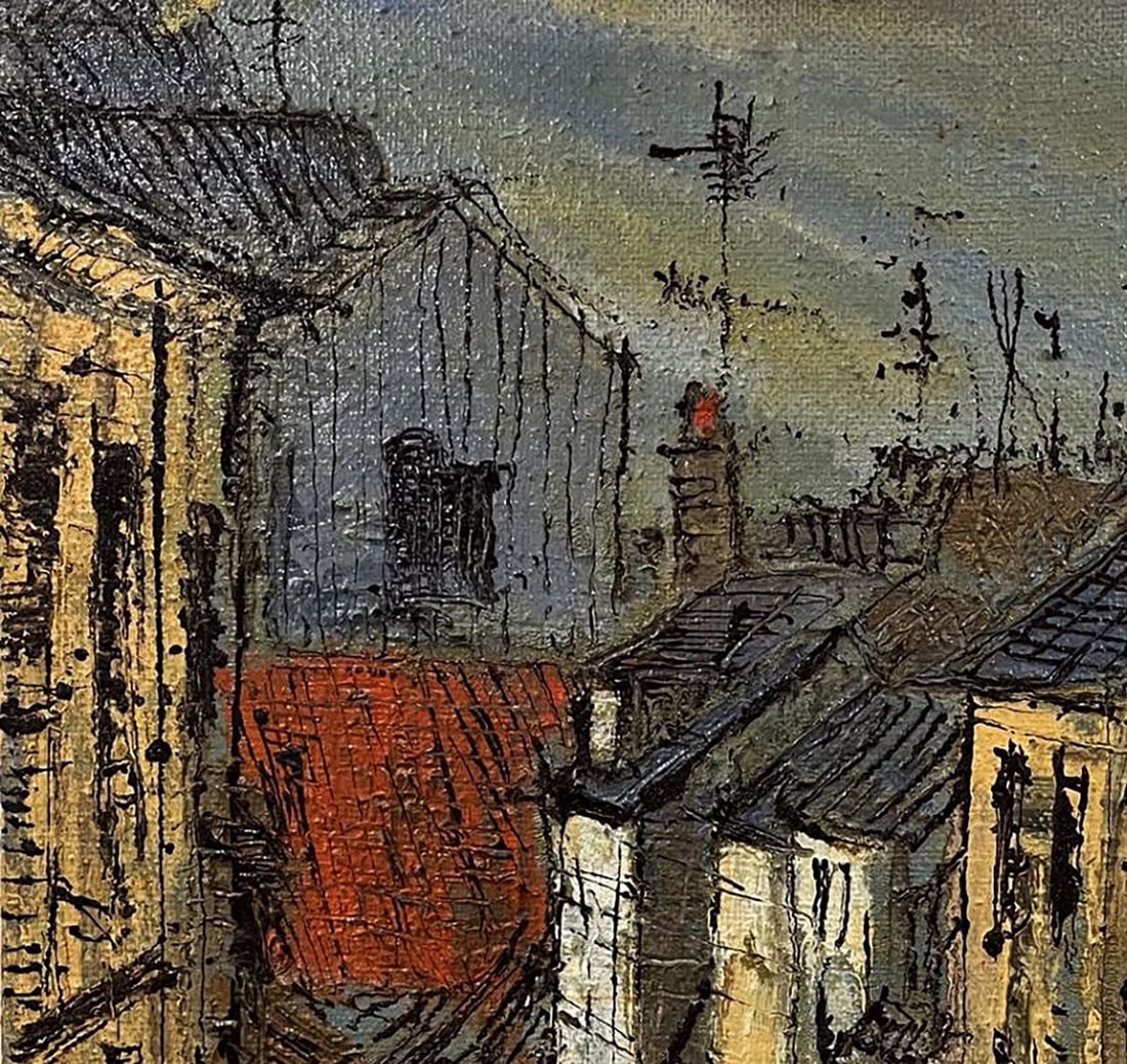 Oil painting City descent Serhiy Kovalev - 4