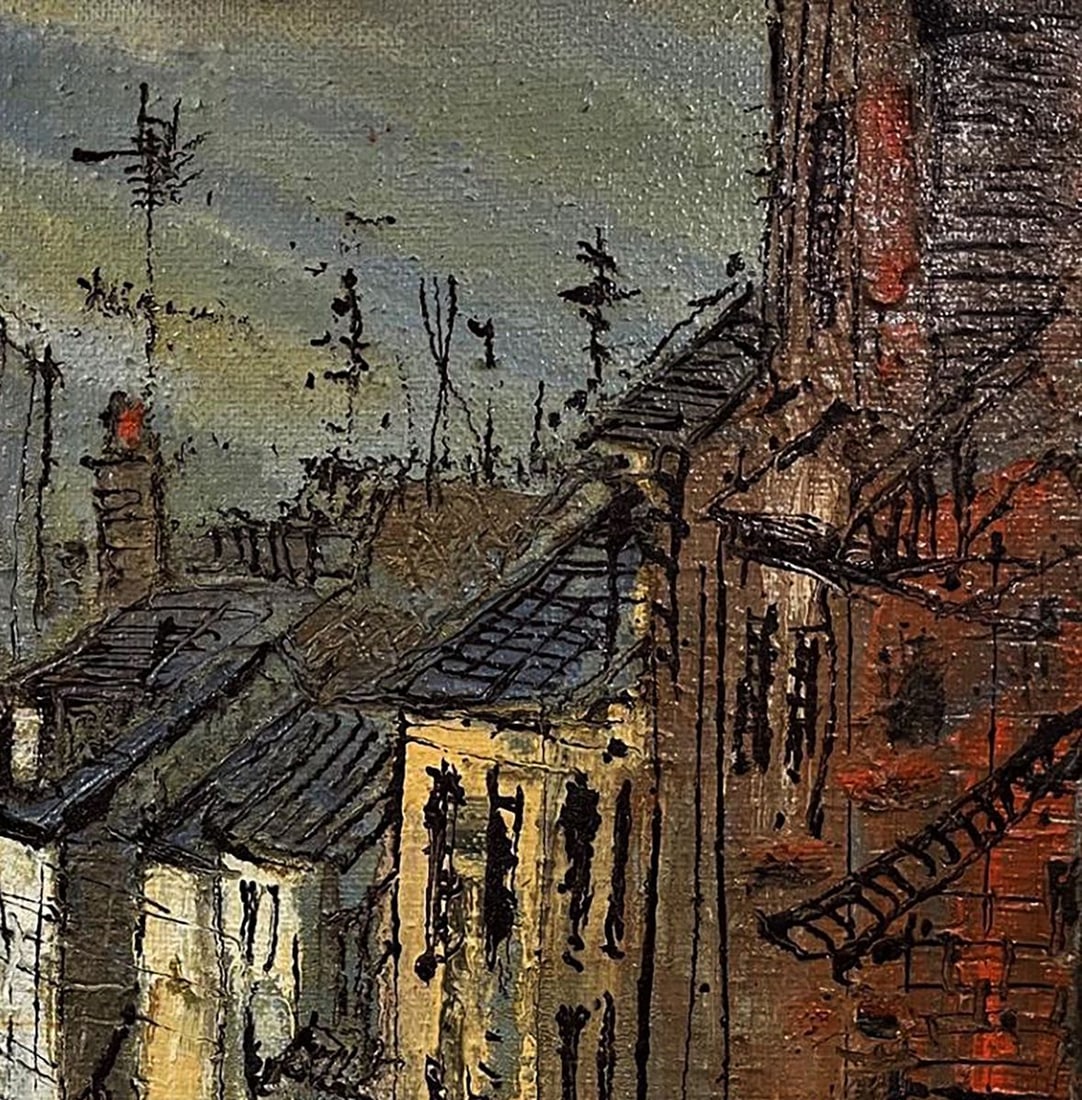 Oil painting City descent Serhiy Kovalev - 5