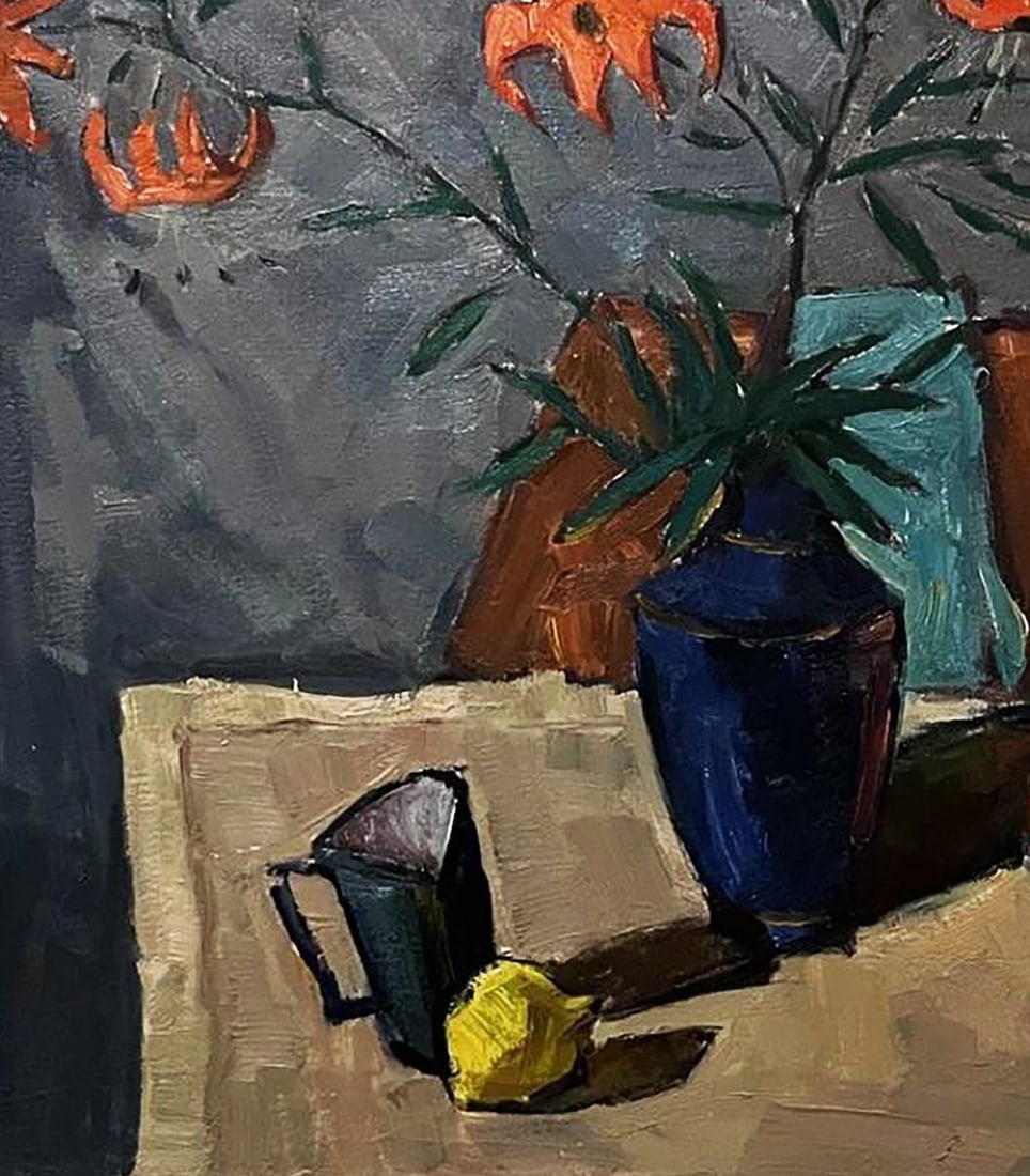 Oil painting Lilies Oleksandr Andreev - 7