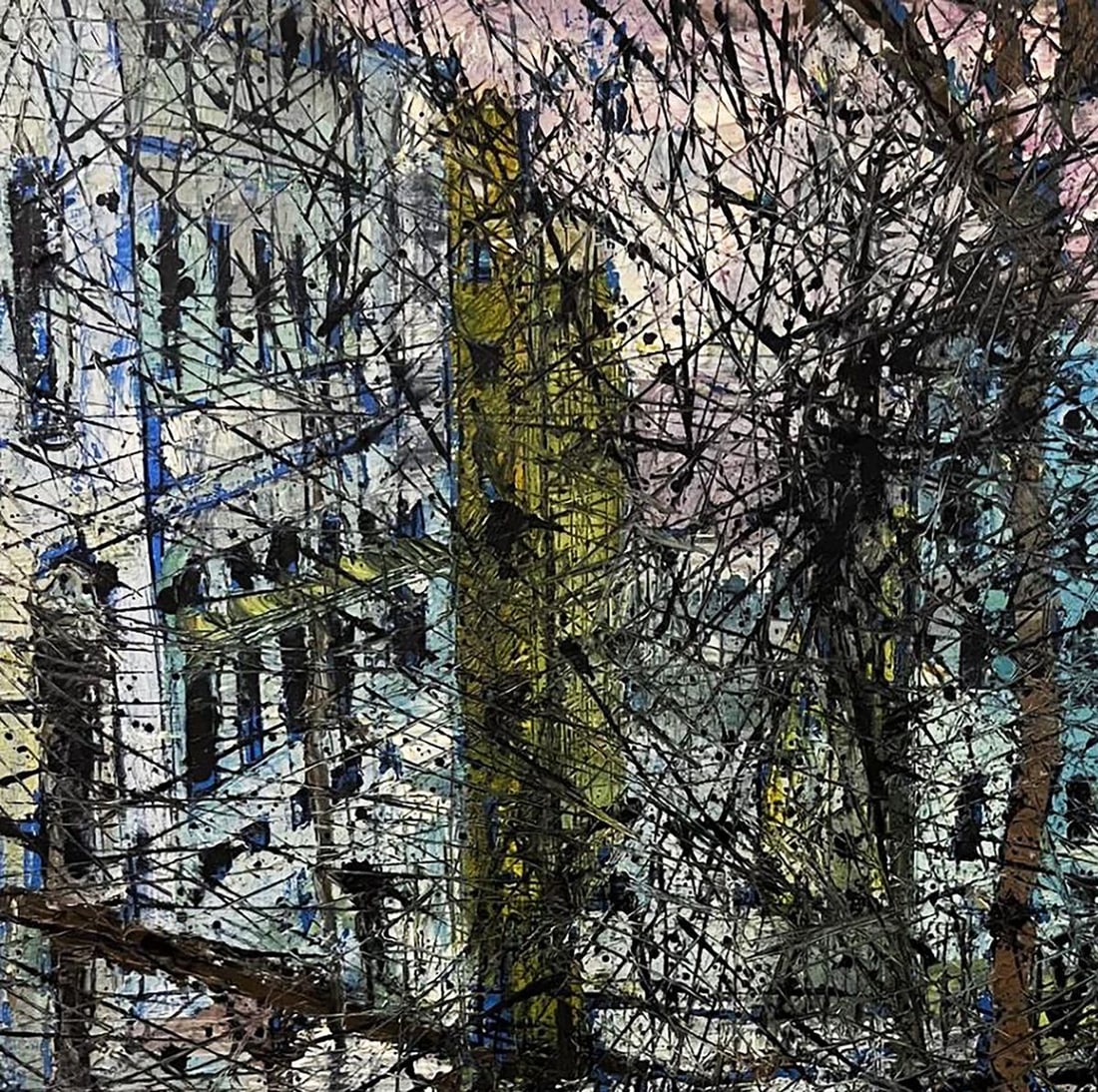 Oil painting Descending from the stairs Serhiy Kovalev - 4