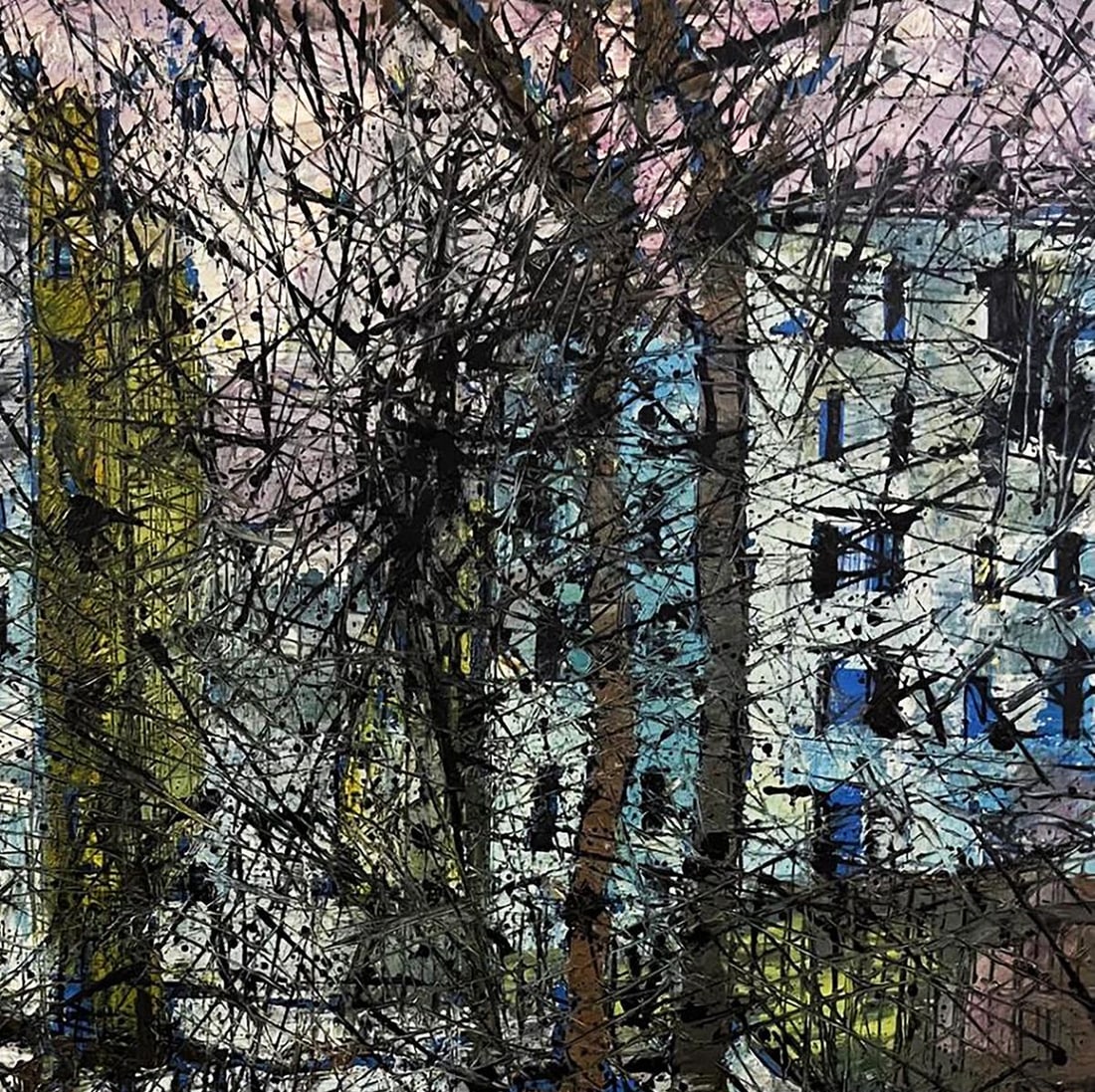 Oil painting Descending from the stairs Serhiy Kovalev - 5