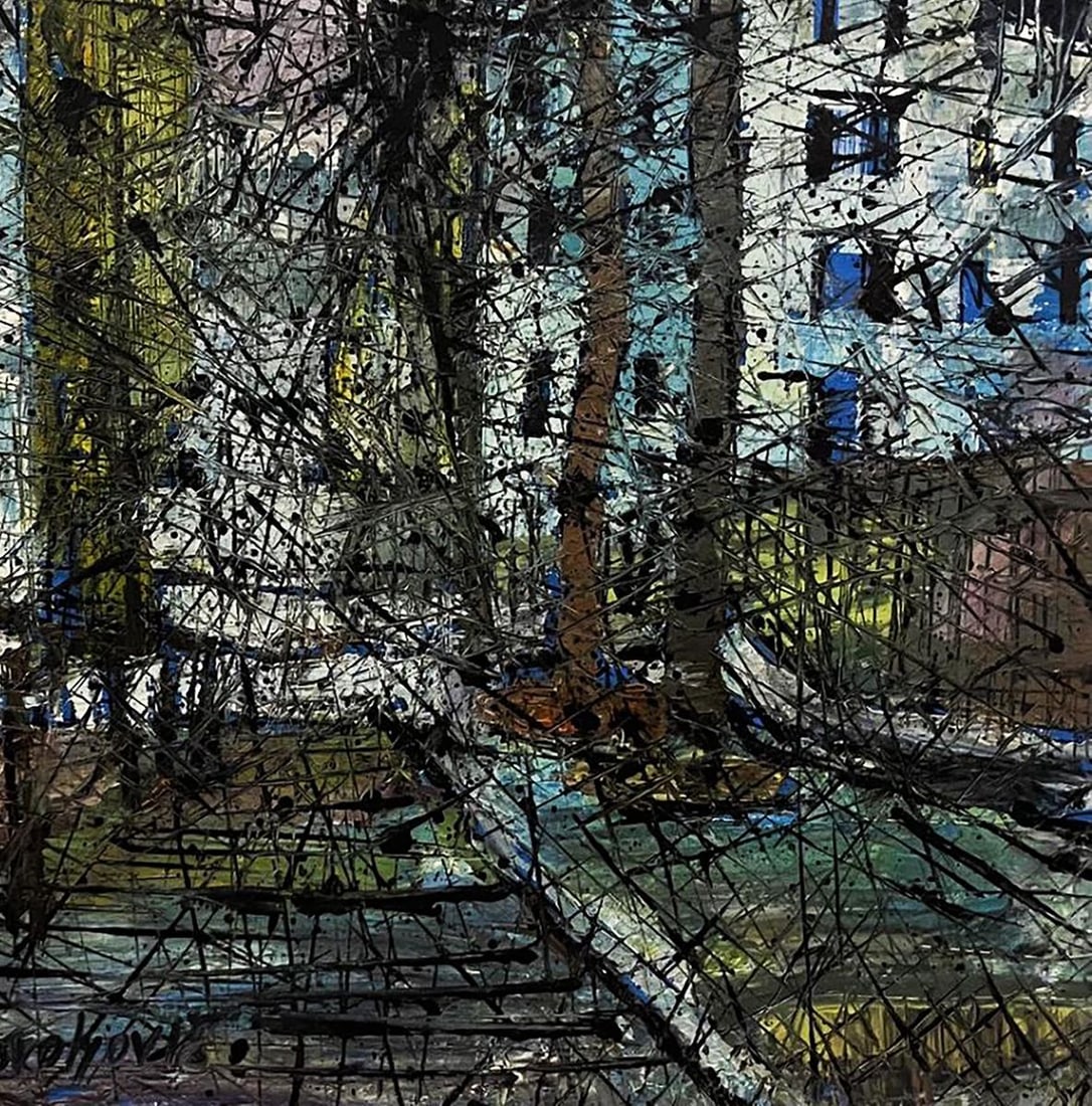 Oil painting Descending from the stairs Serhiy Kovalev - 7