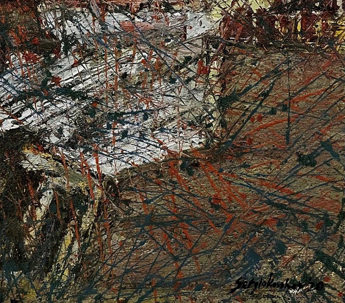 Oil painting Shimmering in the city Serhiy Kovalev - 7