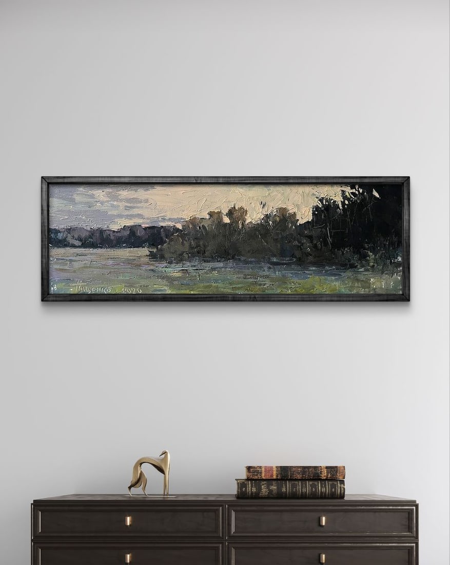 Oil painting Quiet evening Volodymyr Pashchenko - 2