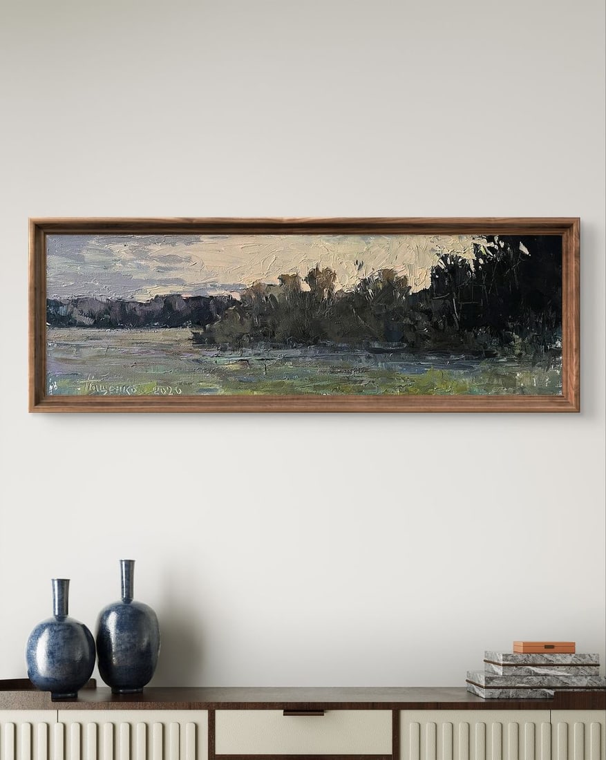 Oil painting Quiet evening Volodymyr Pashchenko - 3