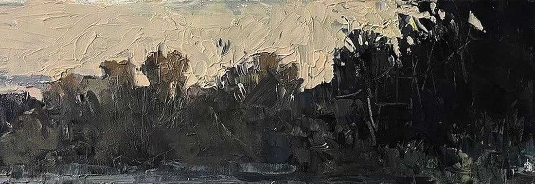 Oil painting Quiet evening Volodymyr Pashchenko - 5