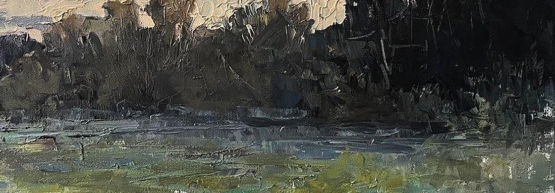 Oil painting Quiet evening Volodymyr Pashchenko - 7