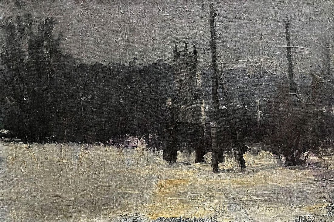 Oil painting Winter King Volodymyr Pashchenko: Title: Oil painting Winter King Volodymyr Pashchenko Description: NoGaller 230 *** ABOUT THIS PAINTING *** * TITLE: "Winter King" * ARTISTS: Volodymyr Pashchenko * SIZE: 41x61 cm/'16.14x24.01 inches'