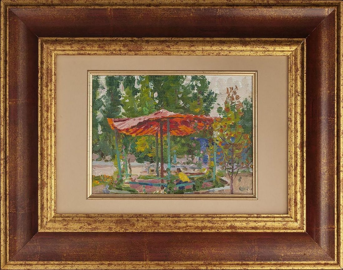 Oil painting Gazebo Yury Konovalov - 2