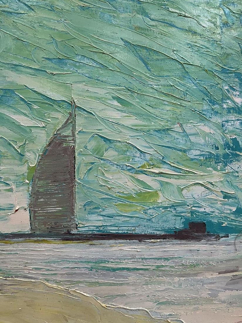 Oil painting Praia de golfo Serhiy Kovalev - 5