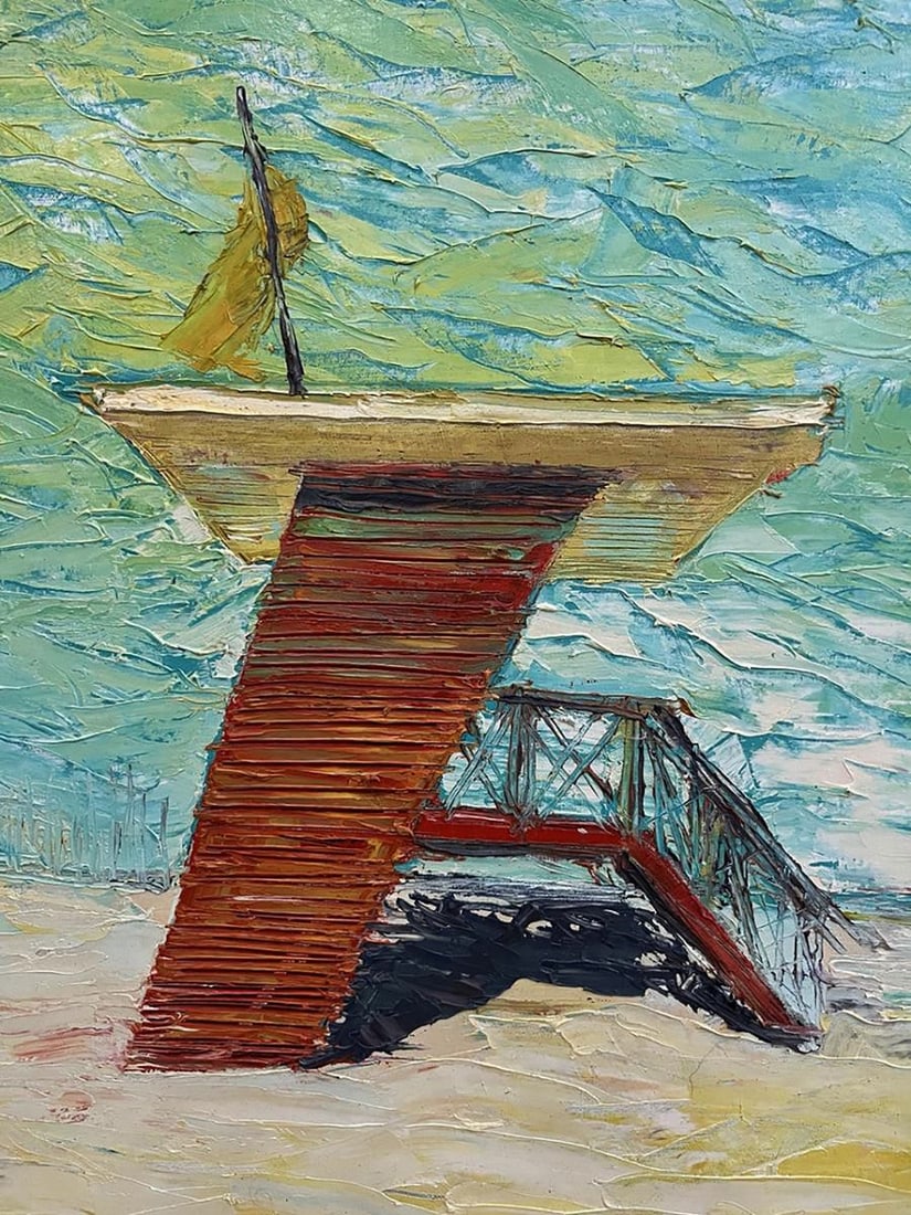 Oil painting Praia de golfo Serhiy Kovalev - 7