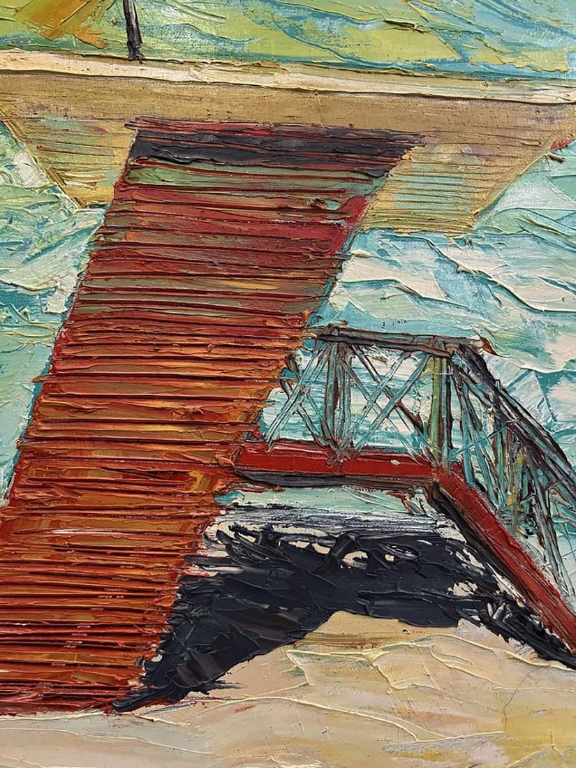 Oil painting Praia de golfo Serhiy Kovalev - 8