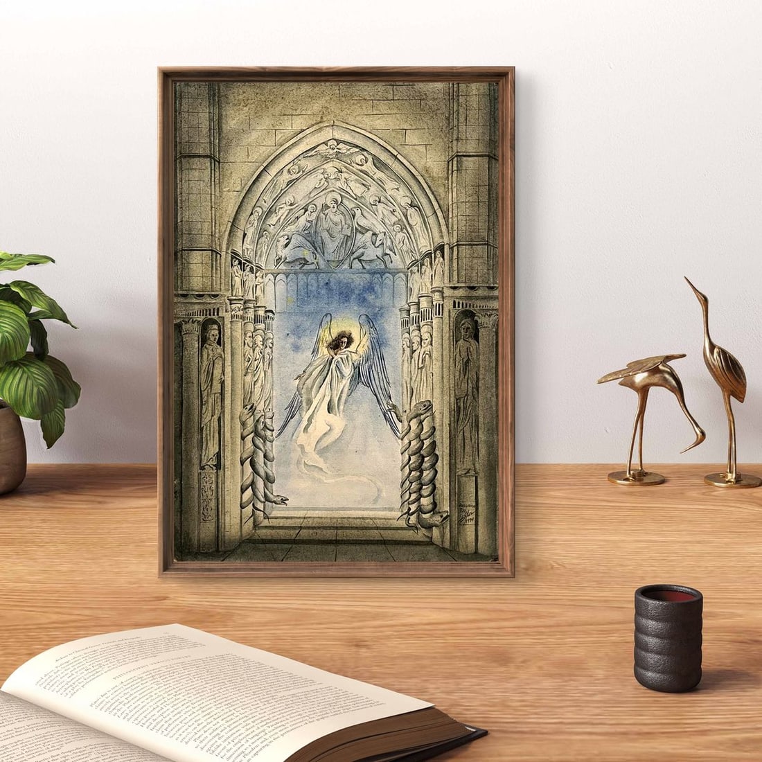 Watercolor painting Paradise Tor Dmytro Startsev - 3