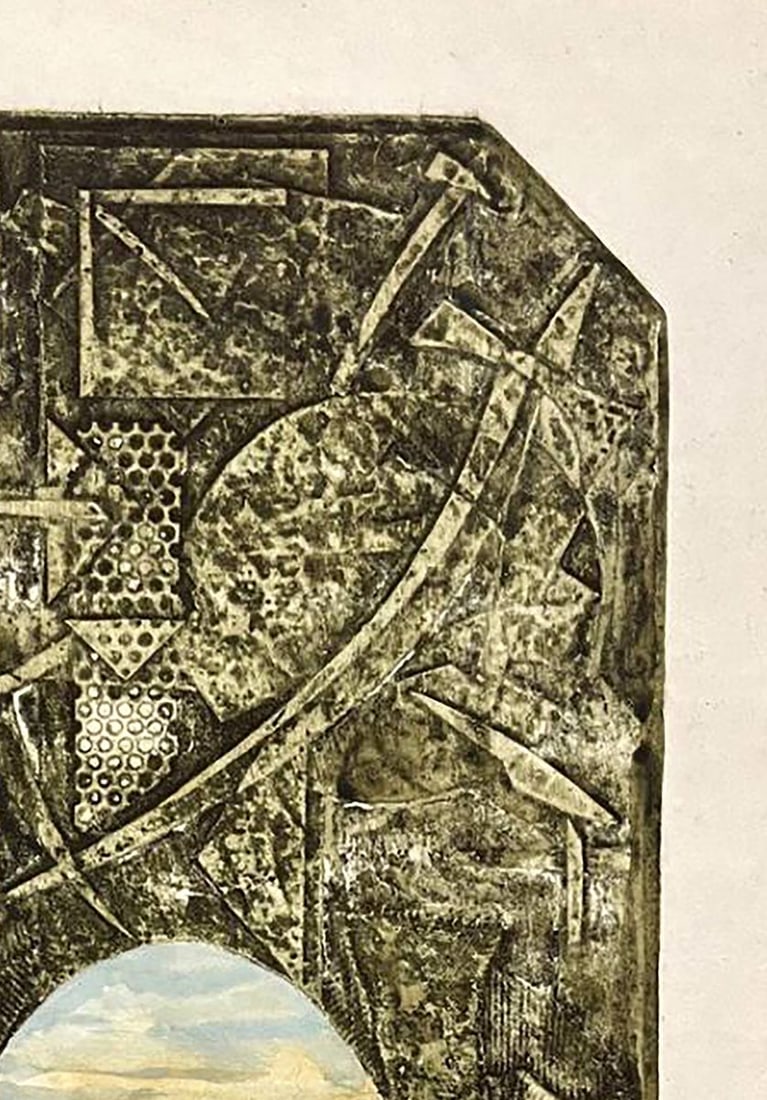 Etching painting East Oleksandr Zhmailo - 6