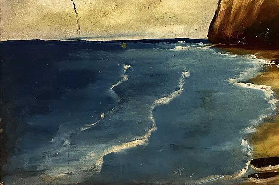 Oil painting House on the Hill Unknown artist - 6