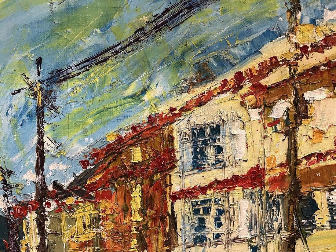 Oil painting Street in Rio de Janeiro Serhiy Kovalev - 11