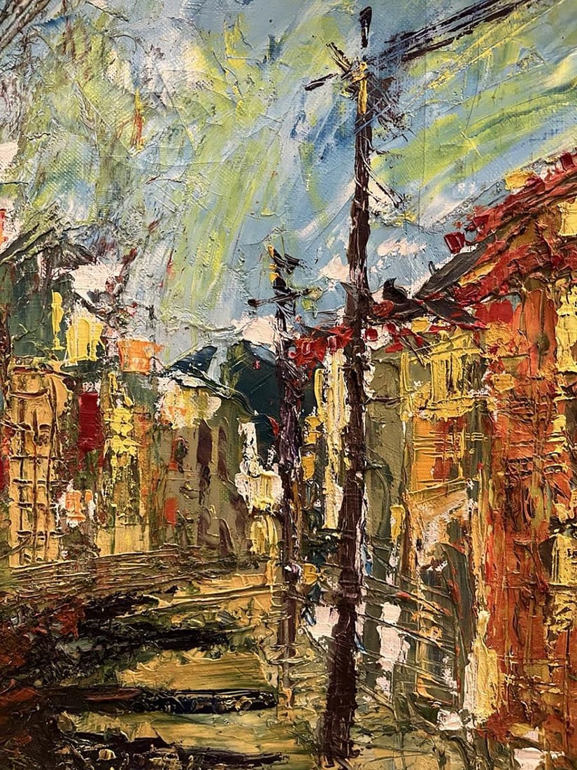 Oil painting Street in Rio de Janeiro Serhiy Kovalev - 6