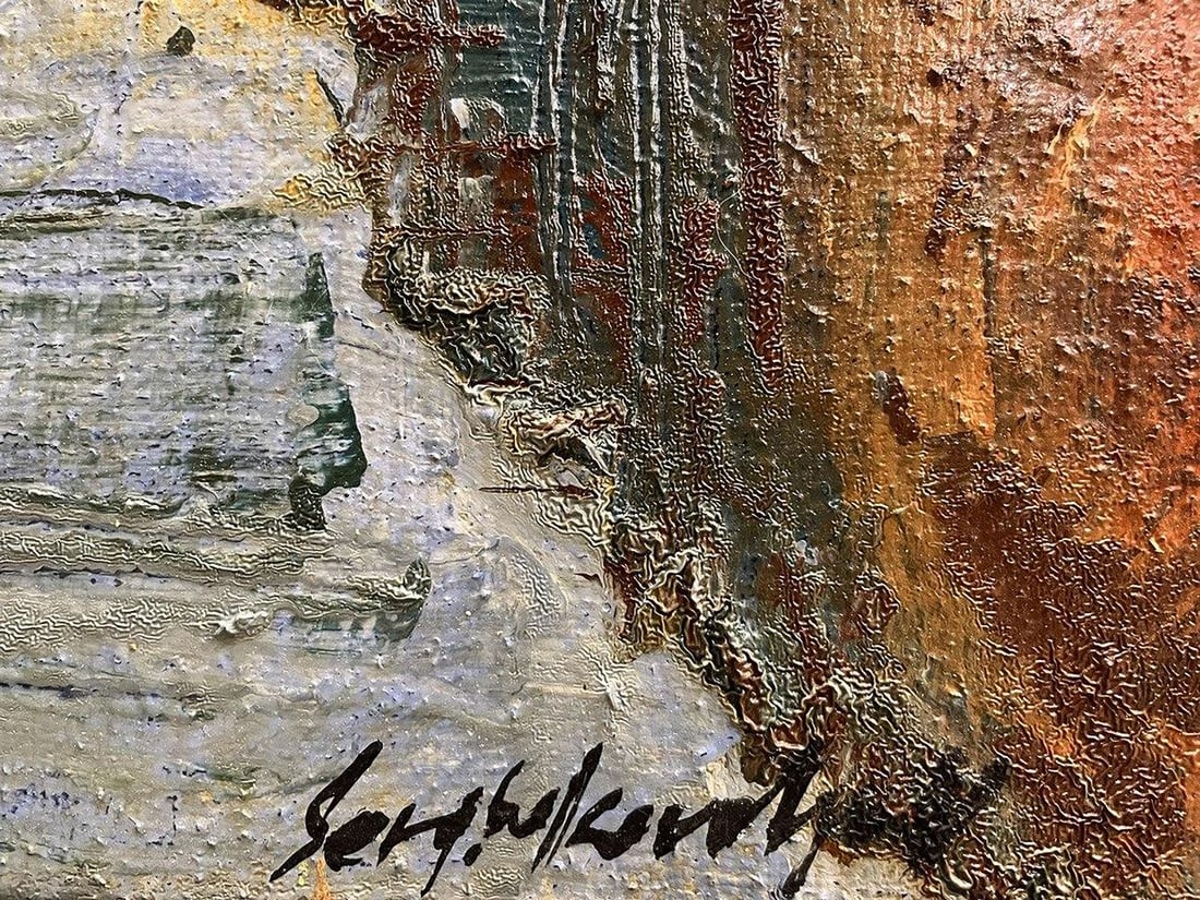 Oil painting The road is far away Serhiy Kovalev - 11