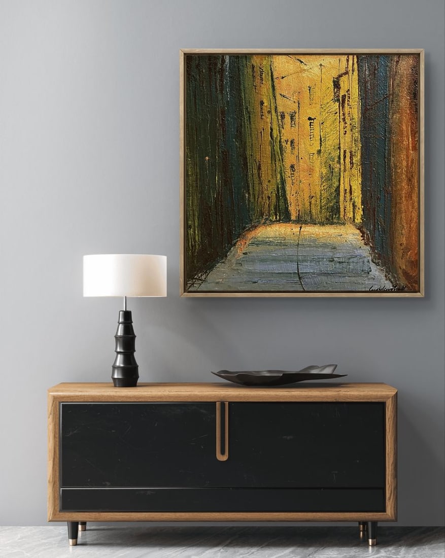 Oil painting The road is far away Serhiy Kovalev - 3