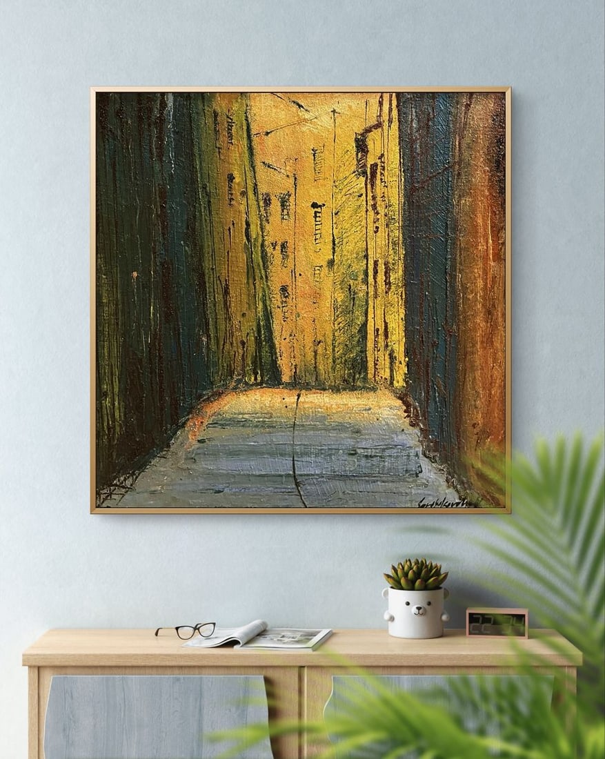 Oil painting The road is far away Serhiy Kovalev - 4