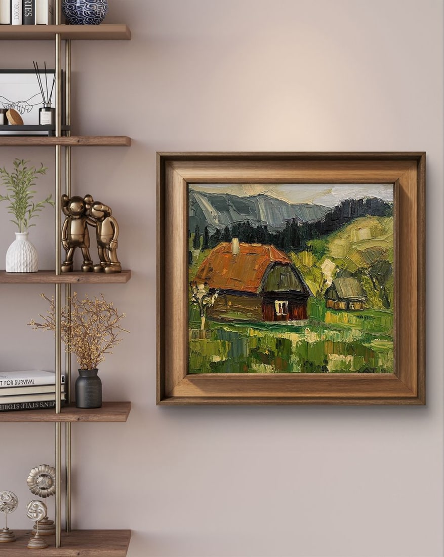 Oil painting Spring greens Anatoly Tertychny - 3