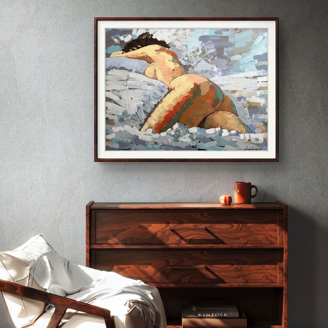 Acrylic painting Relax Serhiy Kovalev - 2