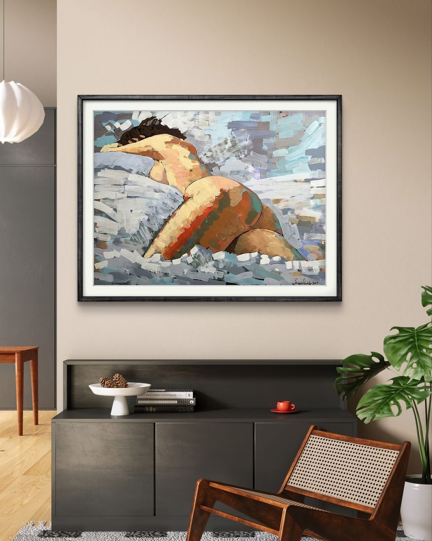 Acrylic painting Relax Serhiy Kovalev - 3