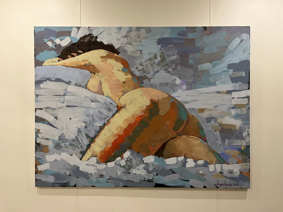 Acrylic painting Relax Serhiy Kovalev - 4