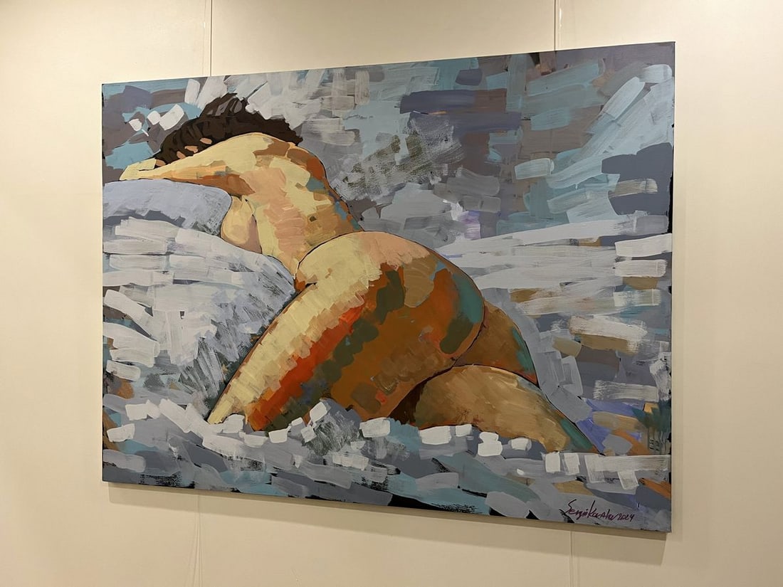 Acrylic painting Relax Serhiy Kovalev - 5