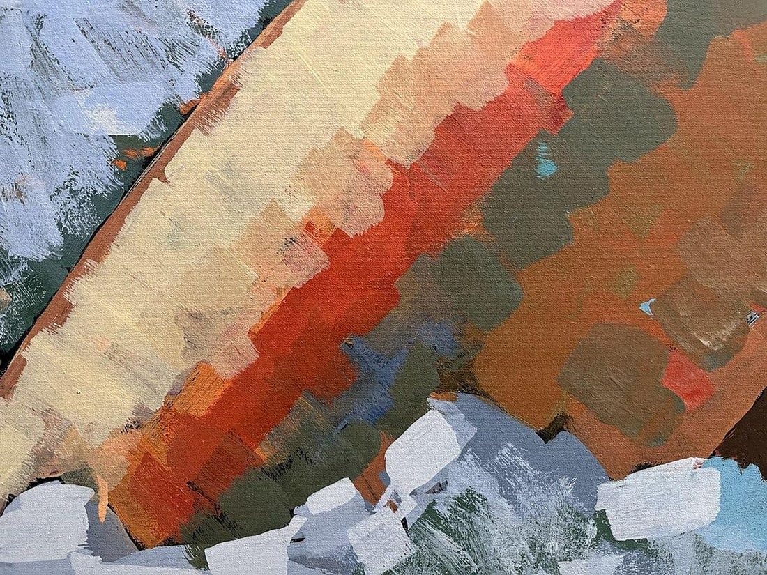 Acrylic painting Relax Serhiy Kovalev - 7