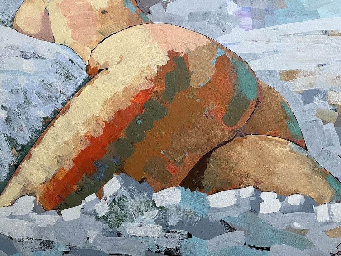 Acrylic painting Relax Serhiy Kovalev - 8