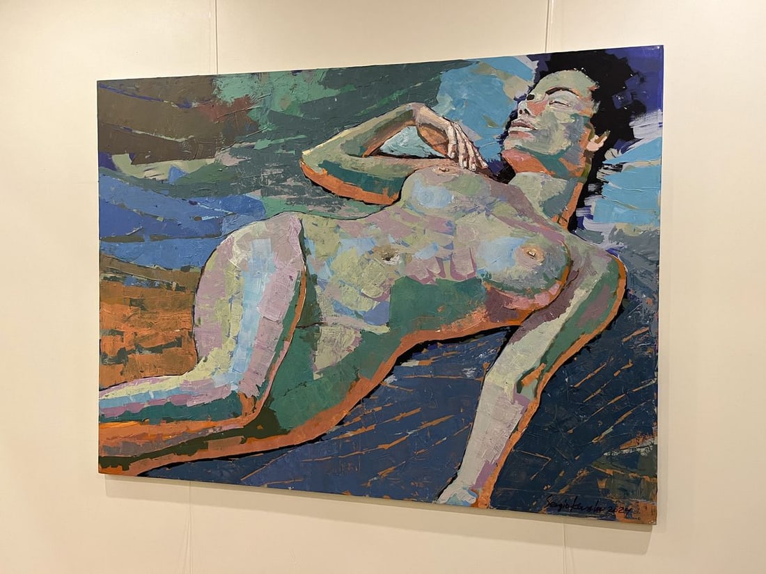 Acrylic painting Peace of mind at home Serhiy Kovalev - 6